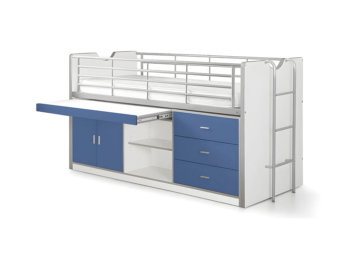 Lit Enfant BONNY KSB005 96x207x116 Bleu
