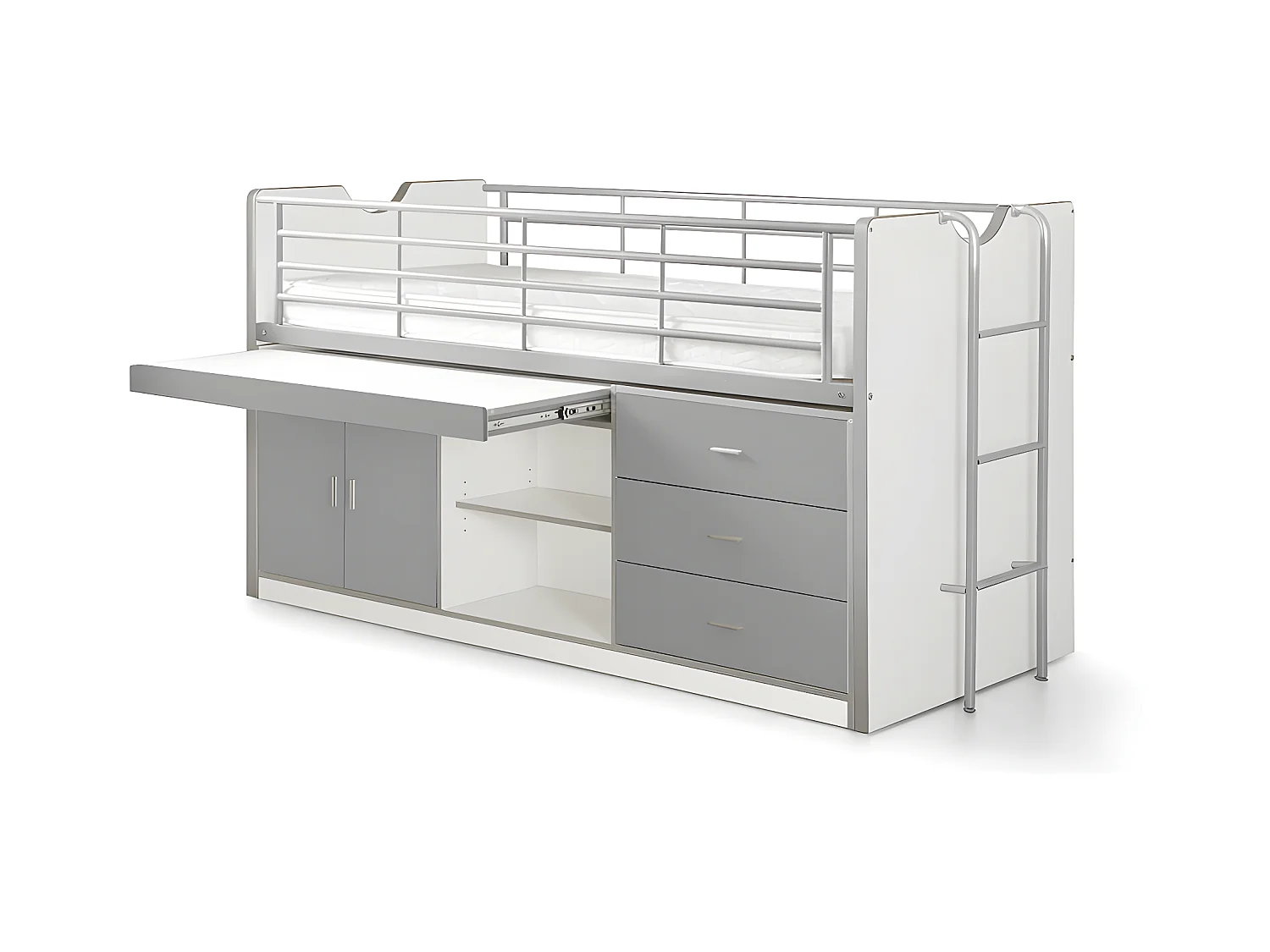 Lit Enfant BONNY KSB005 96x207x116 Gris