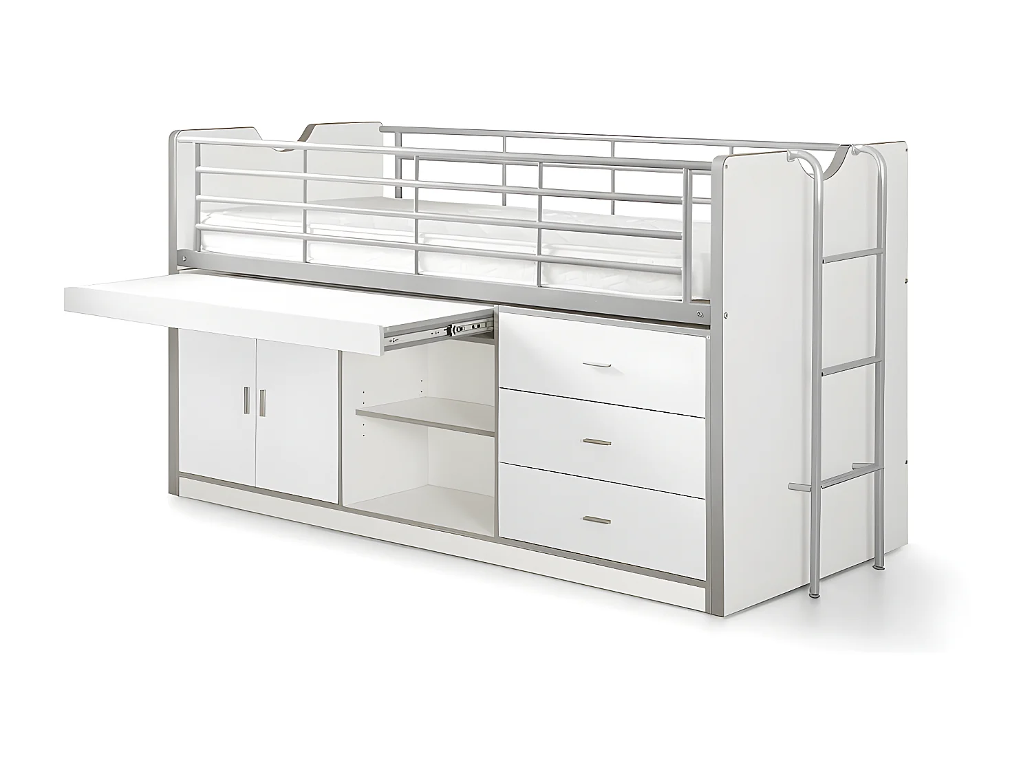 Bed BONNY KSB005 96x207x116 Wit