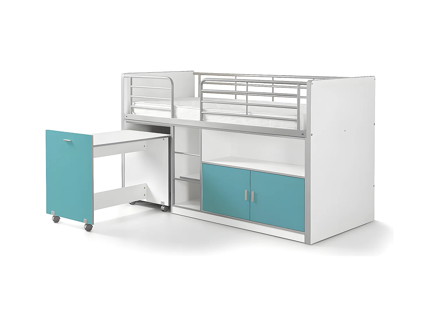 Lit Enfant BONNY KSB005 96x207x121 Bleu