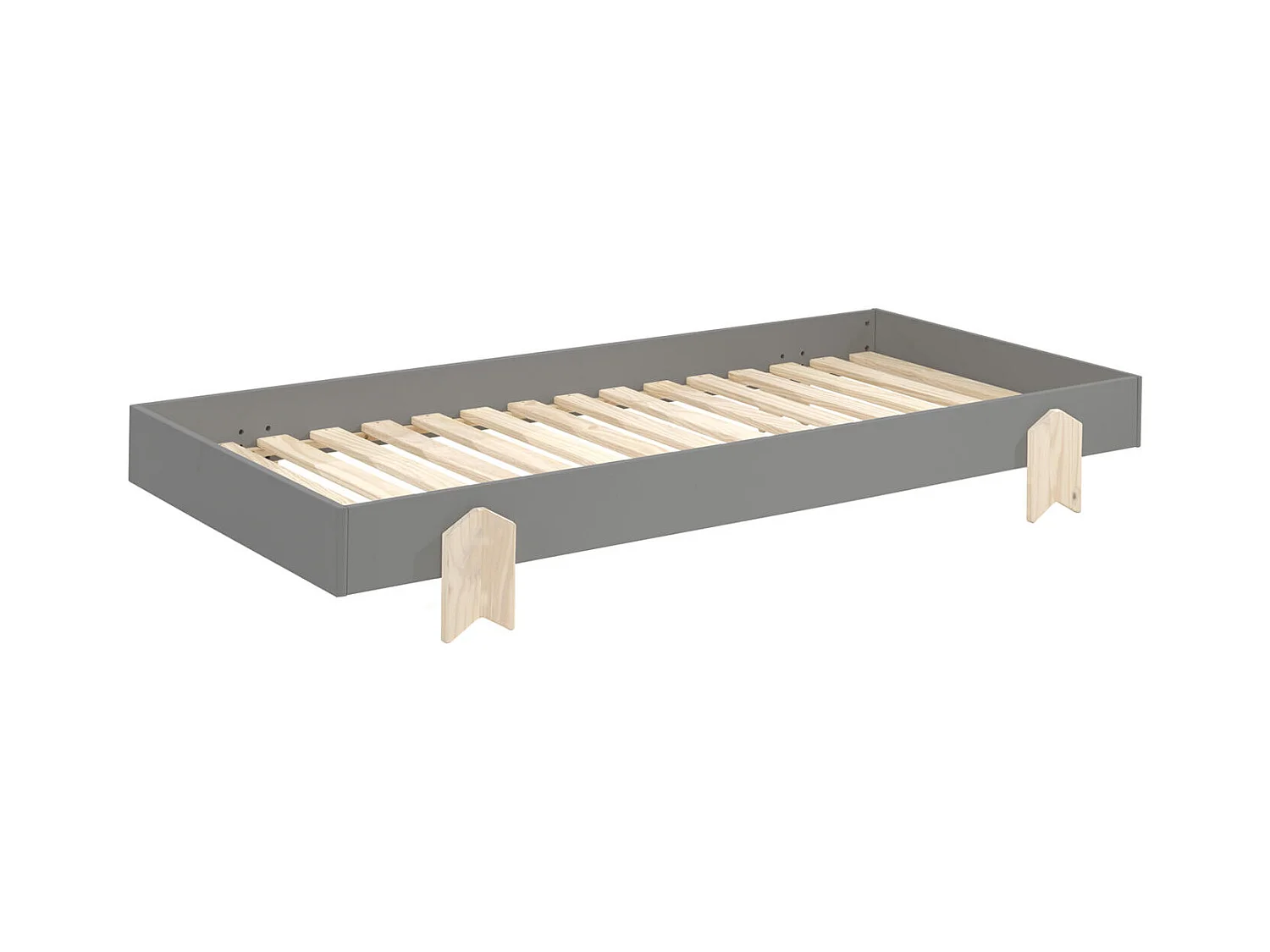 Lit Enfant MODULO KSB005 94x204x28 Gris