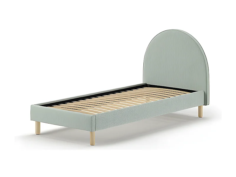 Letto MOON BF005 90x200 cm Verde