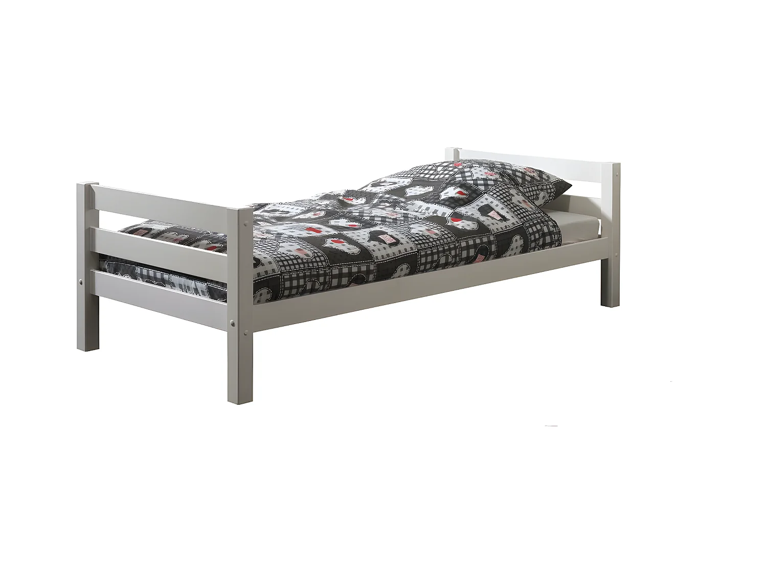 Lit Enfant PINO KSB005 99x209x63 Blanc