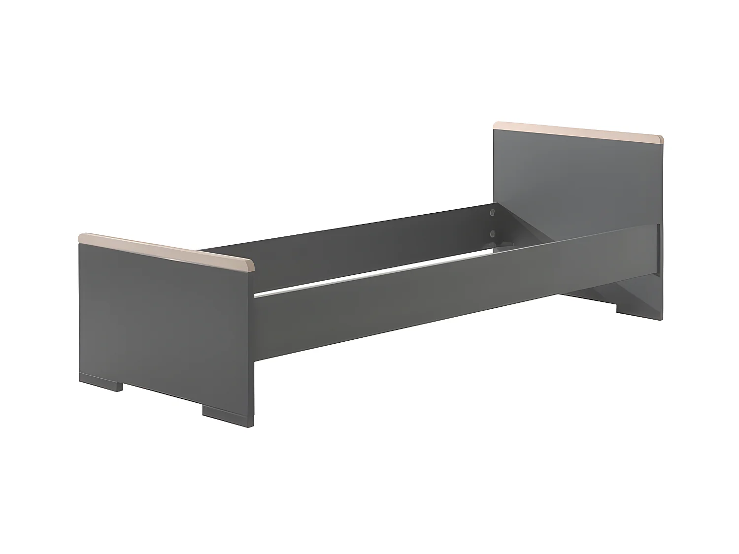 Bed LONDON KSB005 98x205x76 Grafiet