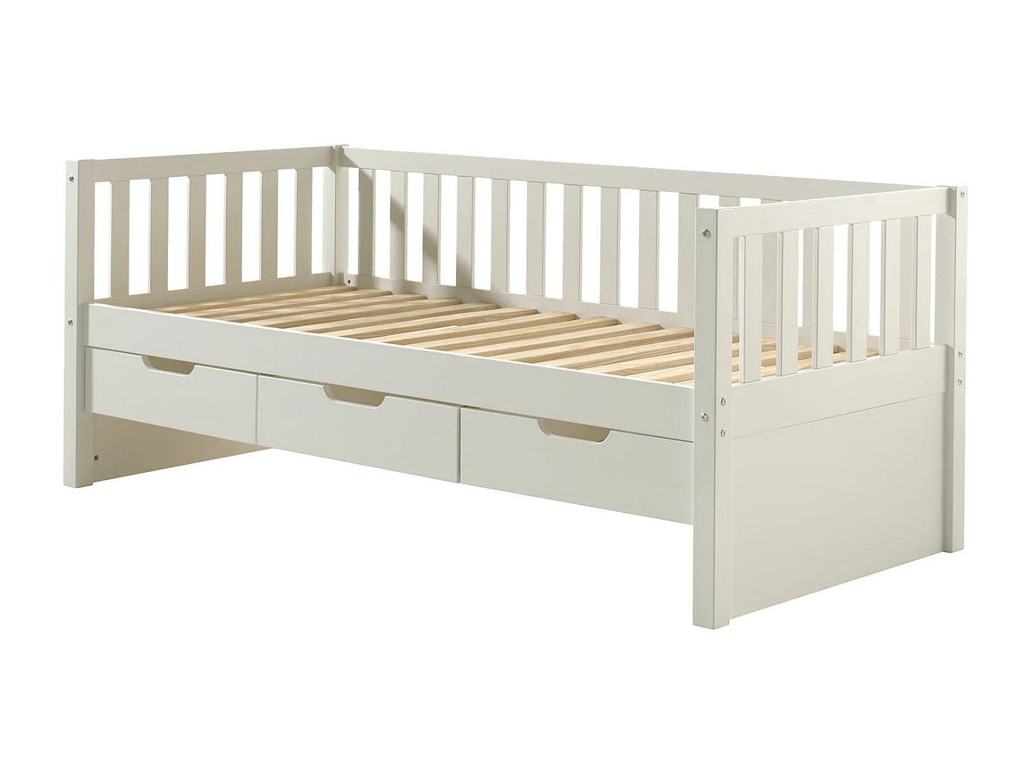 Cama Infantil FRITZ KSB005 99x212x86 Blanco