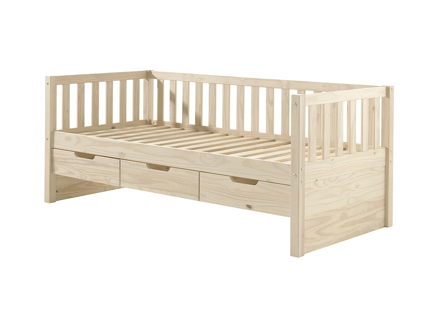 Lit Enfant FRITZ KSB005 99x212x86 Clair naturel
