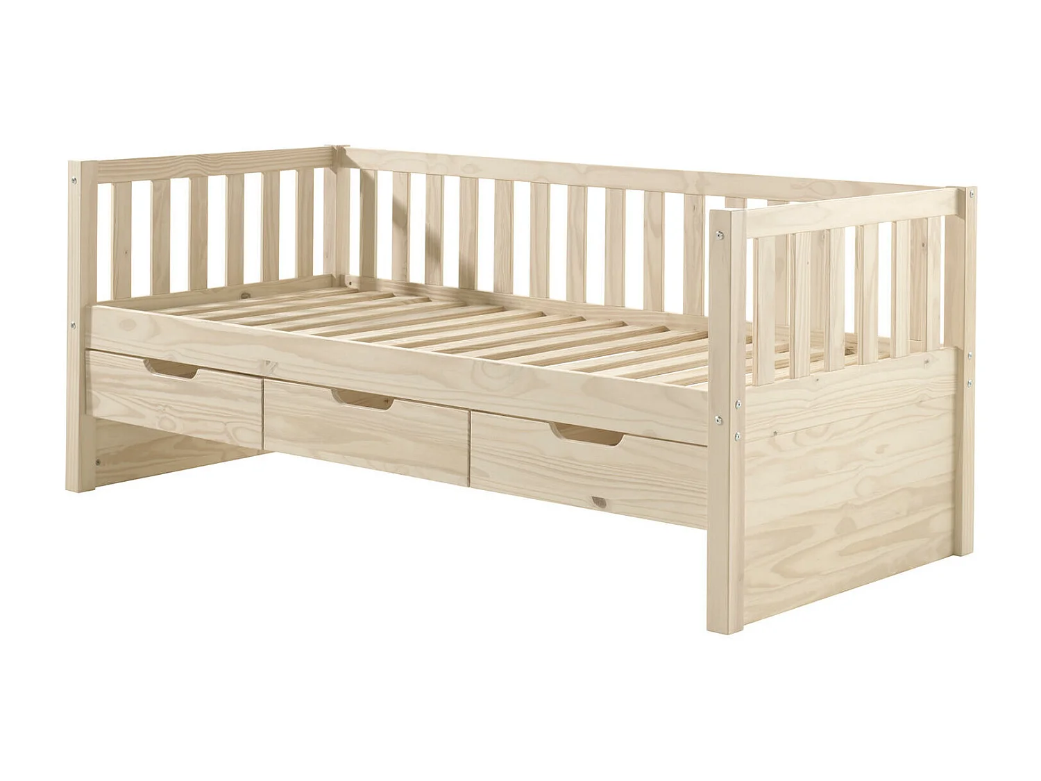 Lit Enfant FRITZ KSB005 99x212x86 Clair naturel
