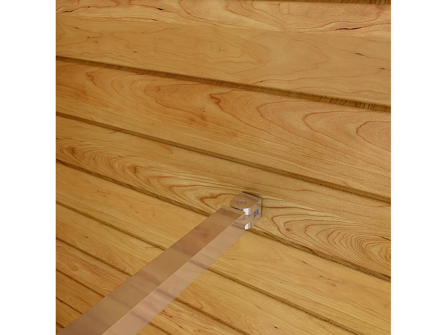 Box Doccia Walk In 120x190cm Parete Fissa in Vetro Temperato 6 mm Anticalcare Multi Fasce Satinate Opache con Barra Stabilizzatrice 90cm Cromo Lucido