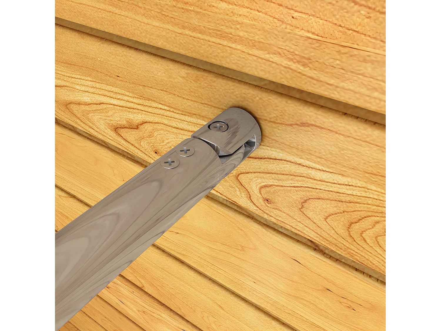 Box Doccia Walk In 120x190cm Parete Fissa in Vetro Temperato 6mm Anticalcare Multi Fasce Satinate Opache con Barra Stabilizzatrice 70-120cm Cromato