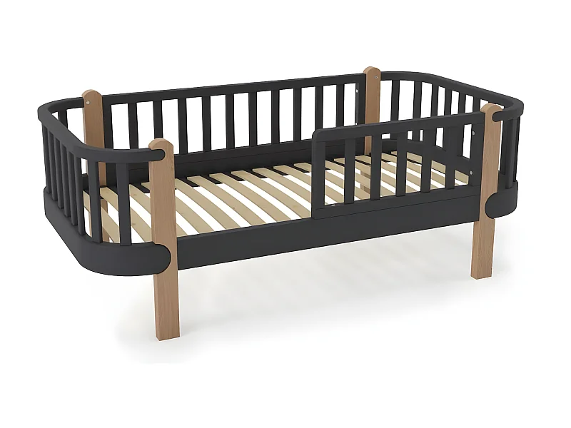 Bed ETUDE KSB001 88x165x65 Zwart