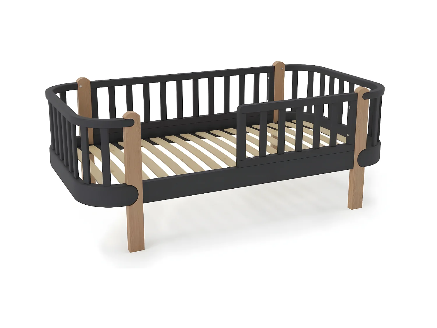 Cama Infantil ETUDE KSB001 88x165x65 Negro