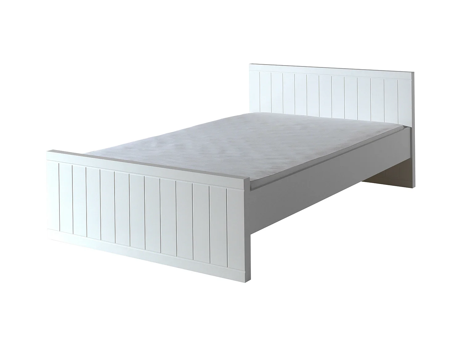 Bed ROBIN KSB008 126x210x80 Wit
