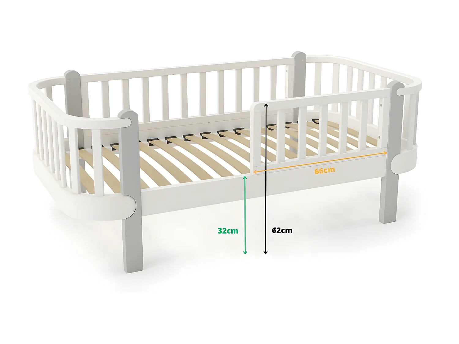 Lit Enfant ETUDE KSB001 88x165x65 Gris