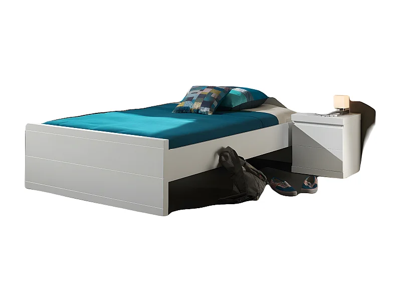Letto LARA BF008 120x200 cm Bianco