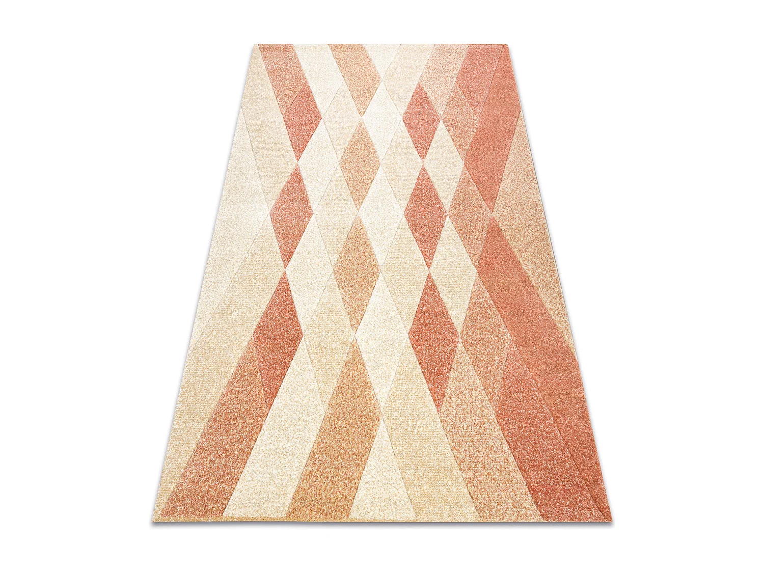 Tapis FEEL 5674/17911 Diamants beige/terre cuite 140x190 cm