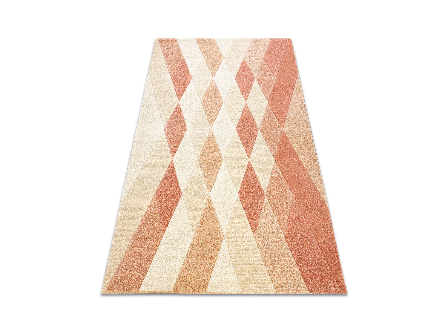 Tapis FEEL 5674/17911 Diamants beige/terre cuite 140x190 cm