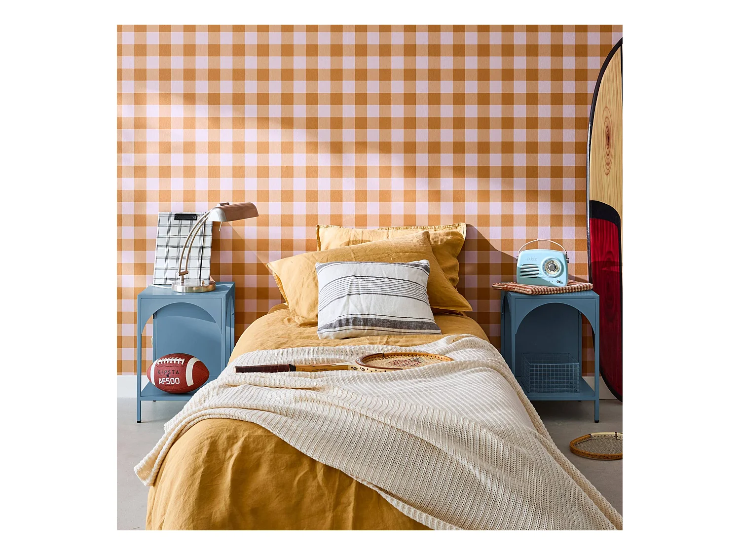 Lot de 2 tables de chevet. tables d'appoint en acier style industriel. bleu pétrole. L 35 x l 35 x H 52cm