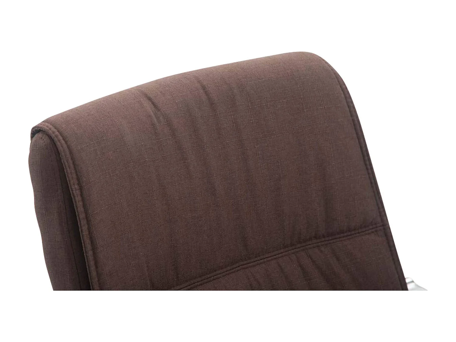 Lot de 2  chaises oscillantes - Tissu & Nature - Marron - XXL Anubis