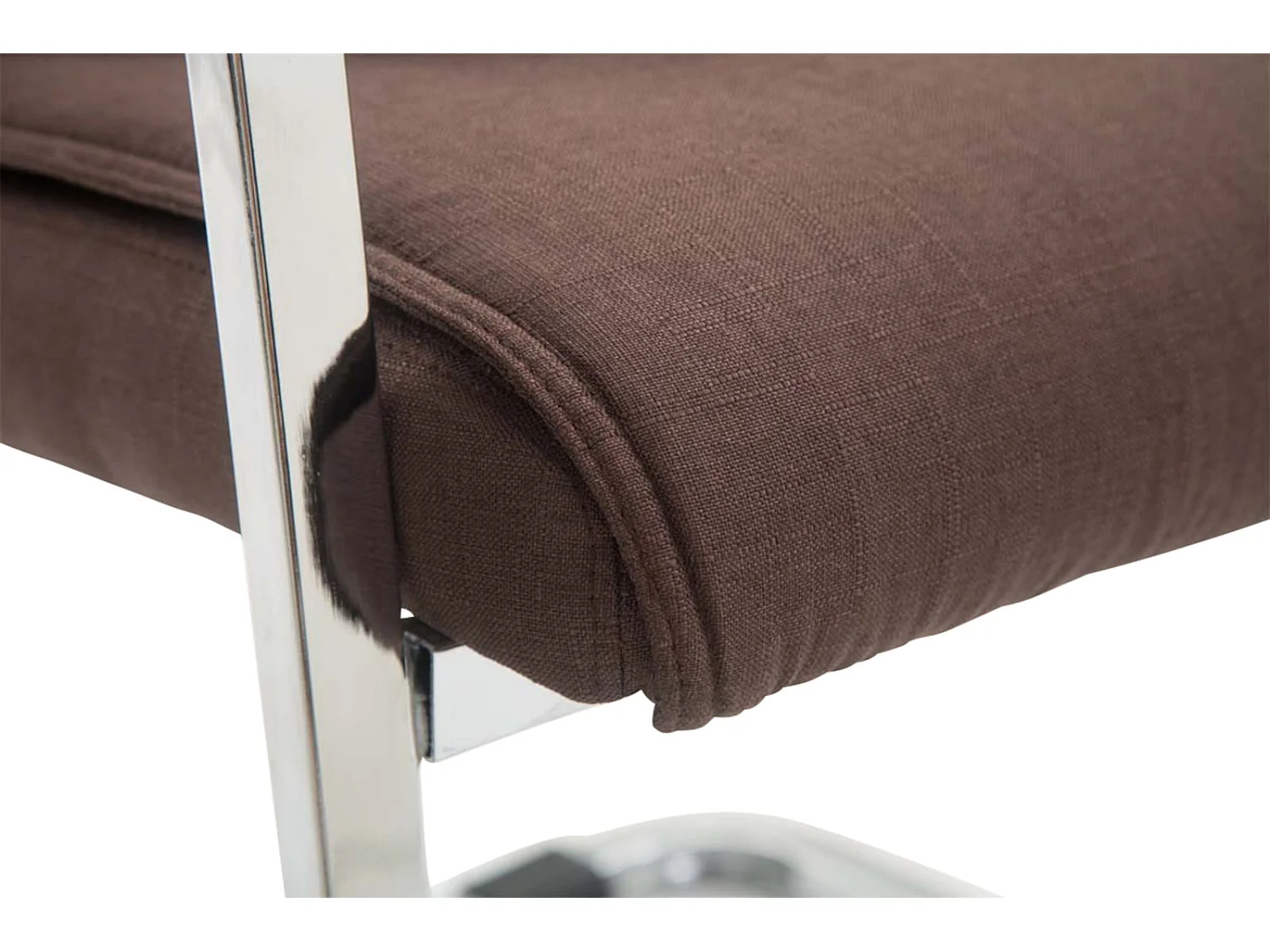 Lot de 2  chaises oscillantes - Tissu & Nature - Marron - XXL Anubis