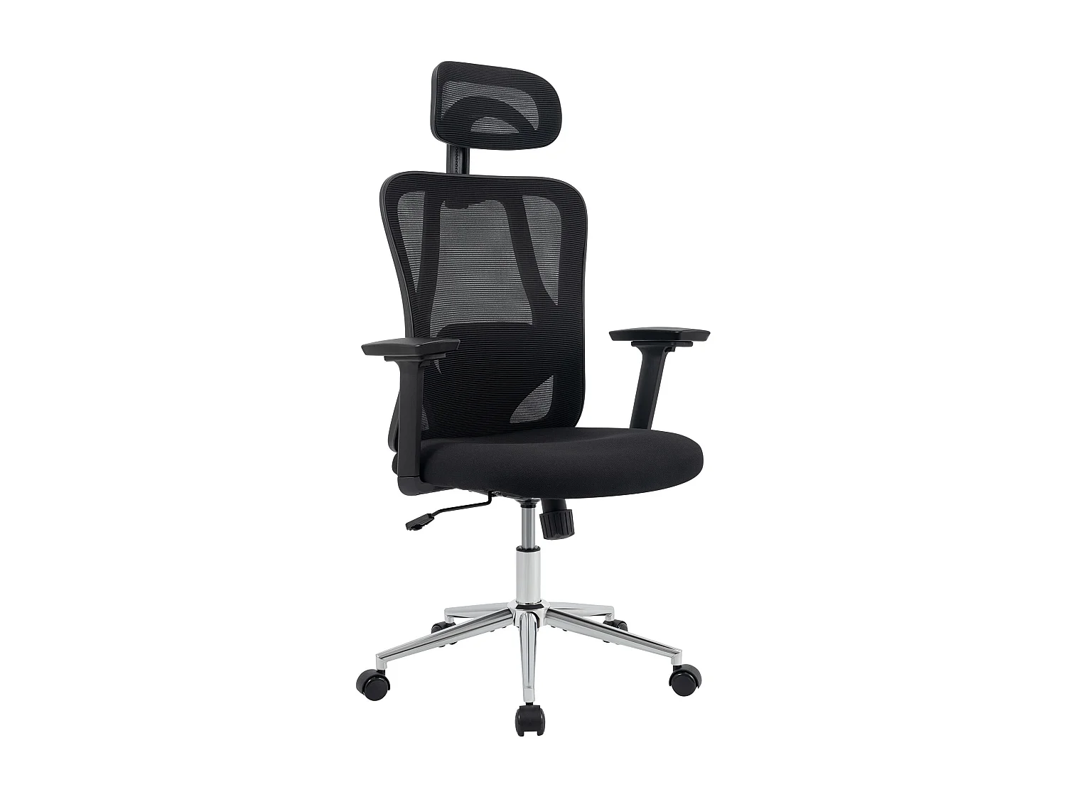 Chaise de bureau - Plastique - Noir - Bryden