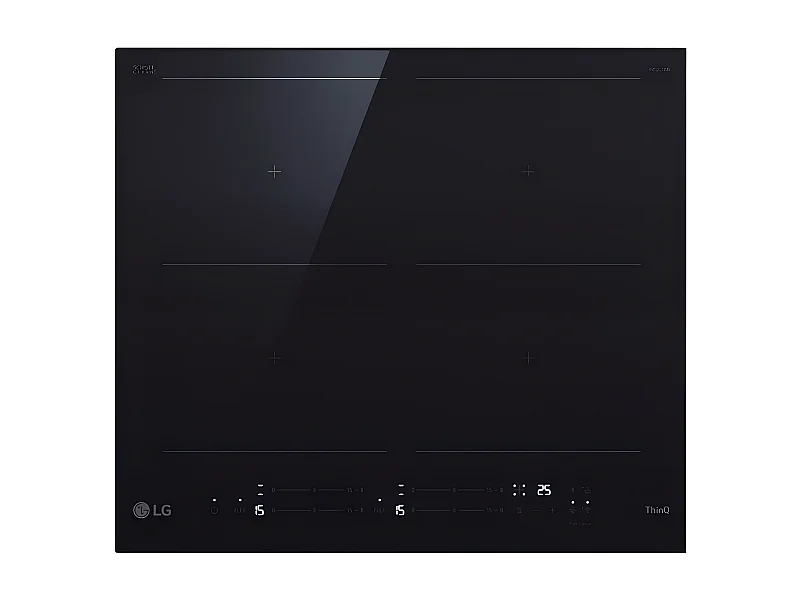 Lg Table de cuisson induction 60cm 4feux 7400w noir - CBIZ2437B