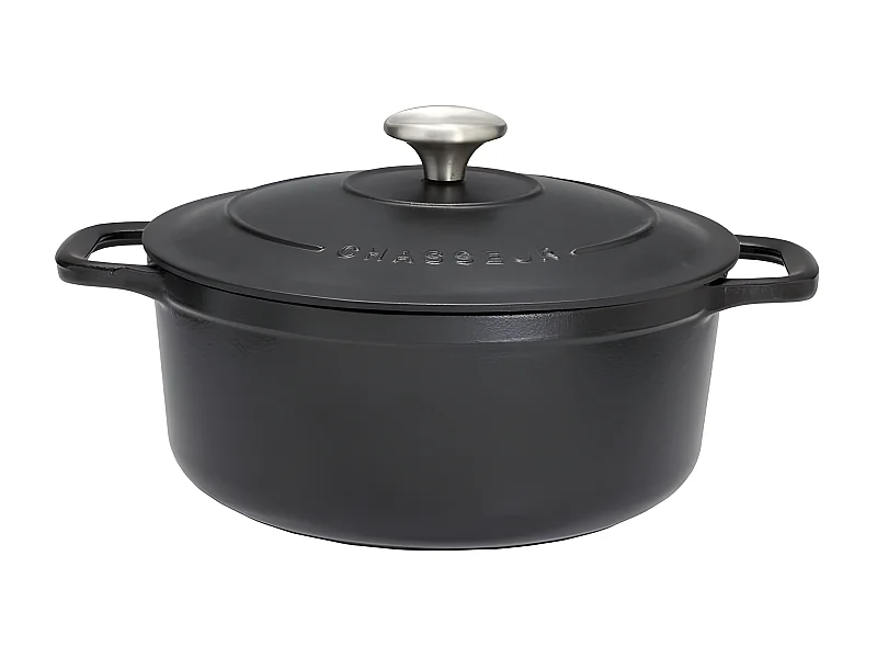 Cocotte ronde 22 cm noir