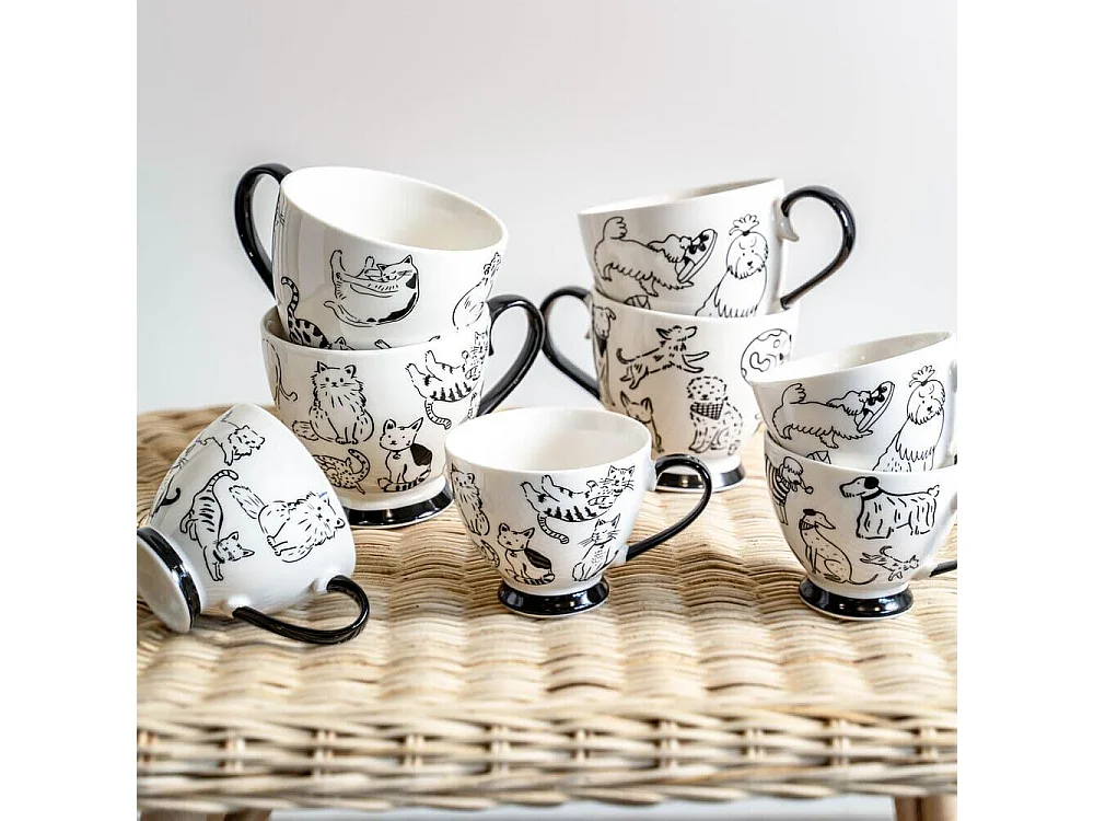 Coffret de 4 tasses Mistigris 20 cl