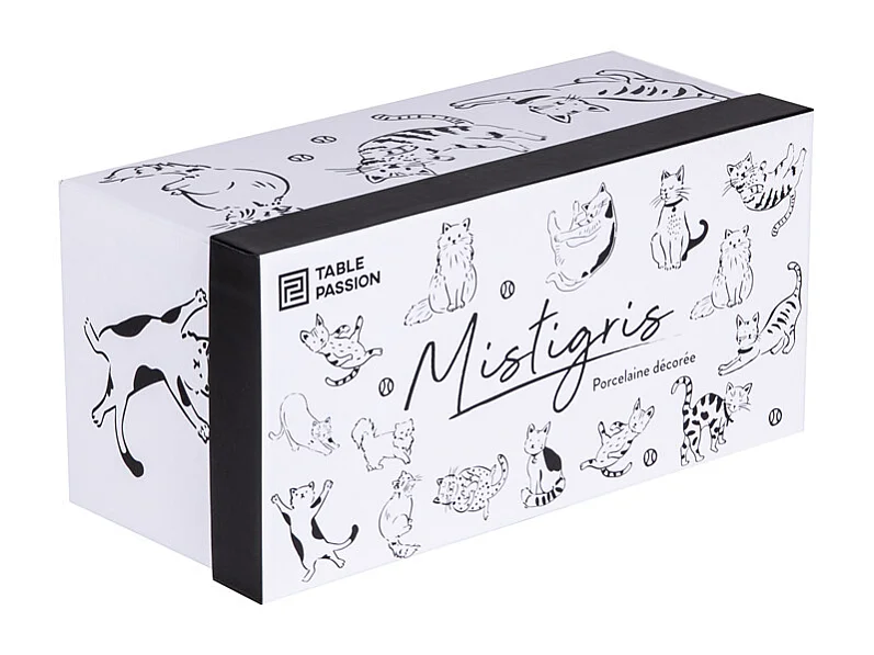Coffret de 2 déjeuners Mistigris 44 cl