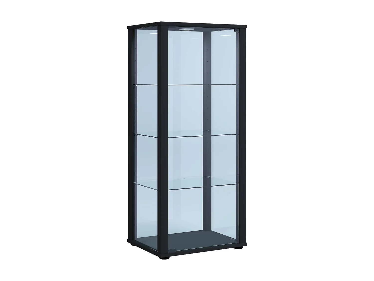 Standing cabinet Kavisa Black H. 115 x W. 50 x D. 38 cm