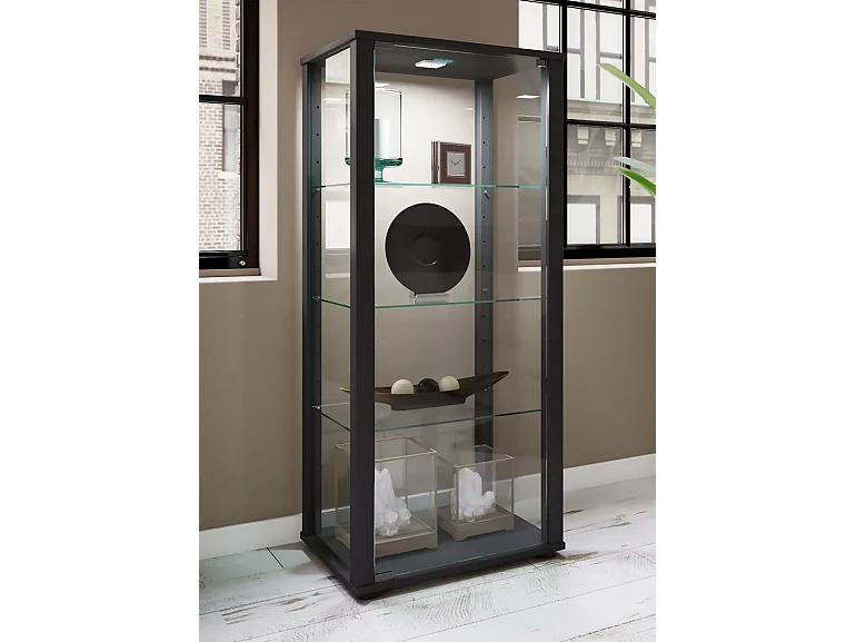 Standing cabinet Kavisa Black H. 115 x W. 50 x D. 38 cm