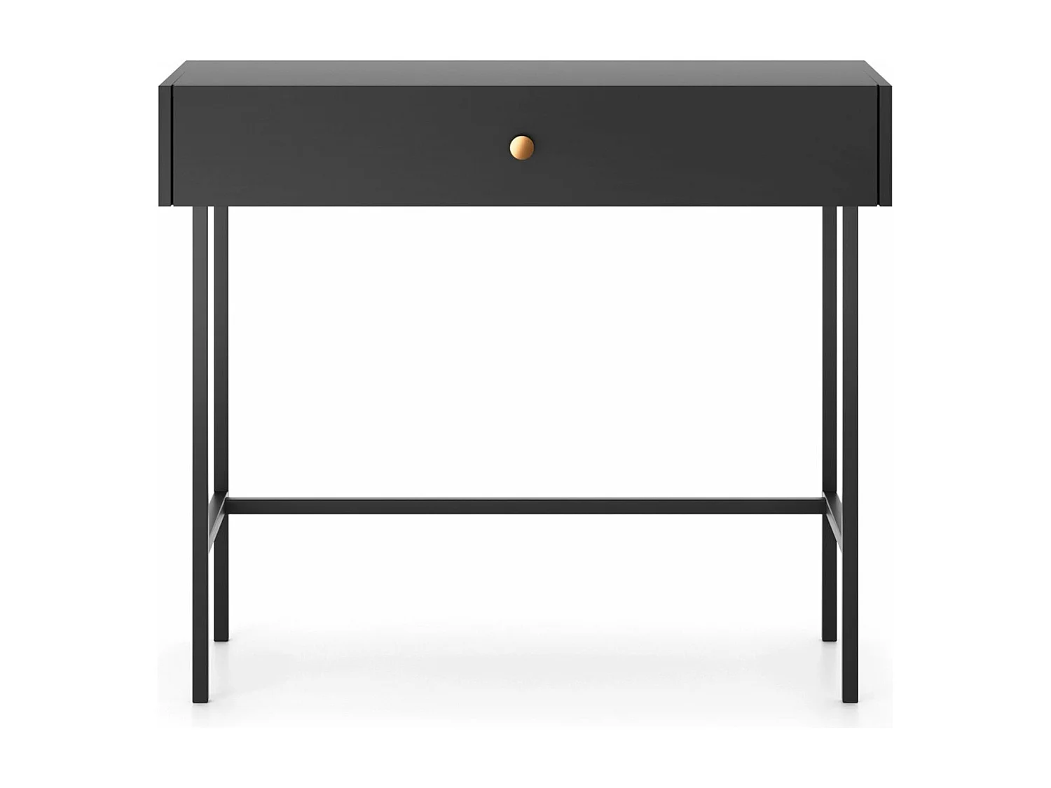 Schminktisch mit Schublade - Schwarz - 93 cm - DIVENOS