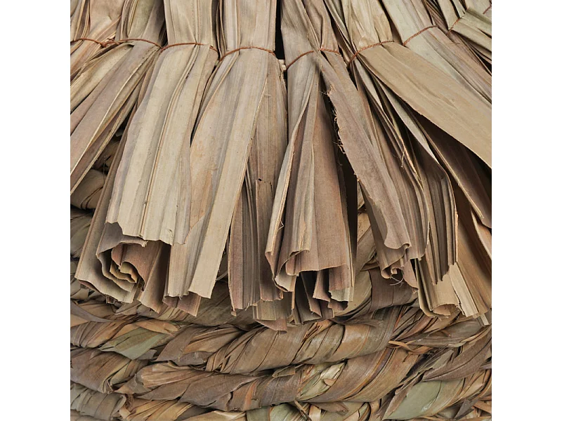 Grand nichoir pour oiseaux D. 43 cm en feuilles de pandan - ZAZU