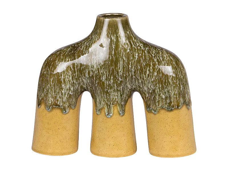 Vase 3 pieds Menoni 26x22 cm