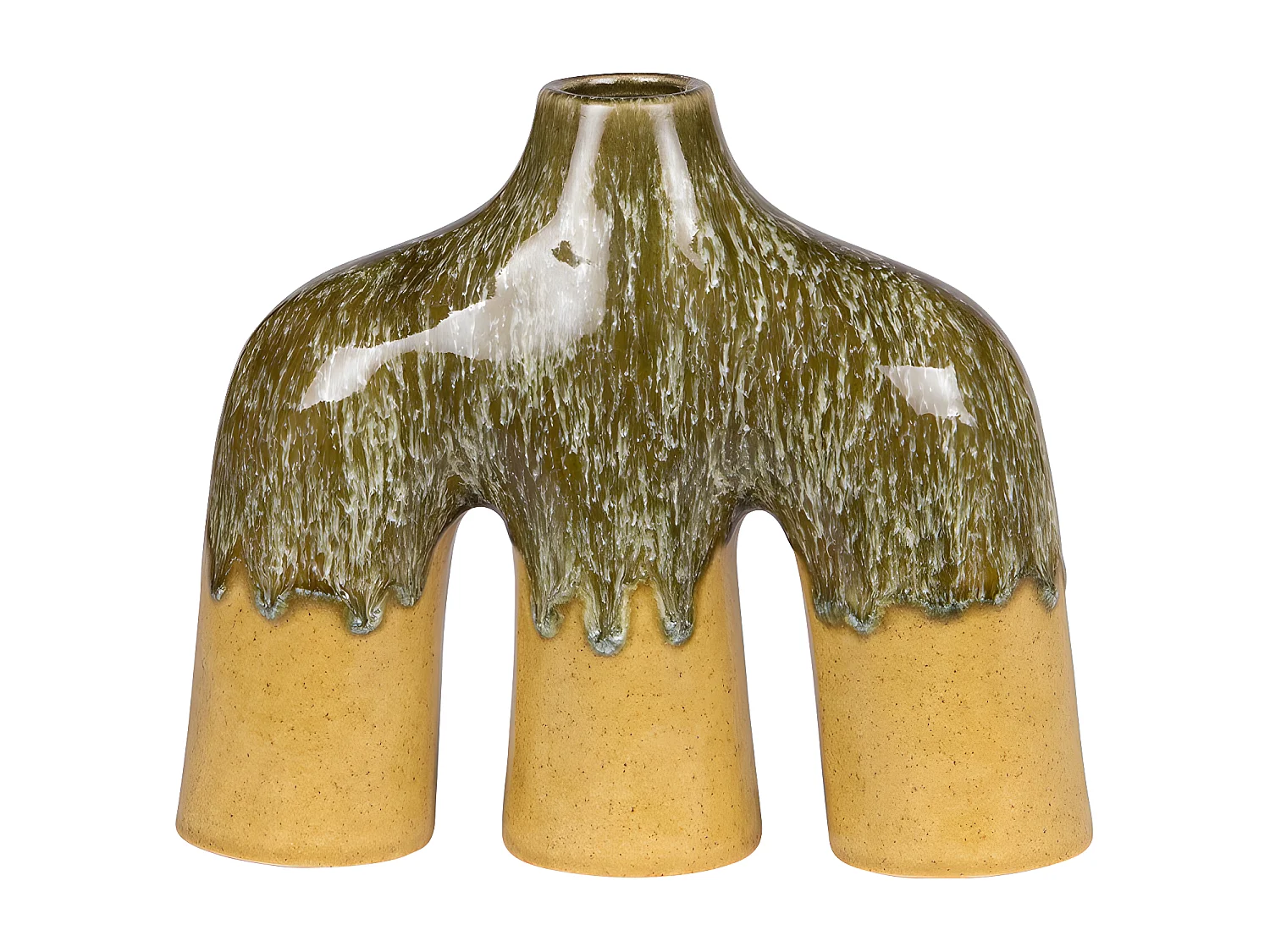 Vase 3 pieds Menoni 26x22 cm