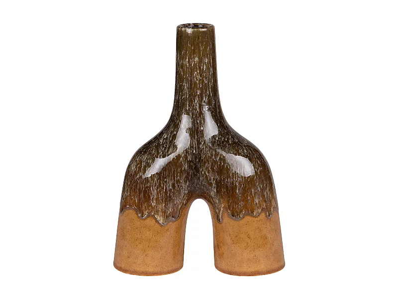 Vase 2 pieds Menoni 21x30 cm