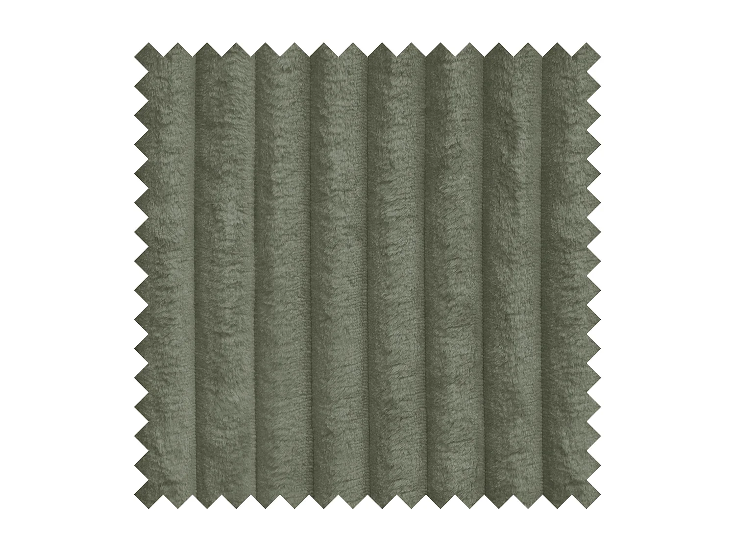Opbergbed met hoofdeinde - 160x200 cm - in khaki corduroy - AFFOLIO