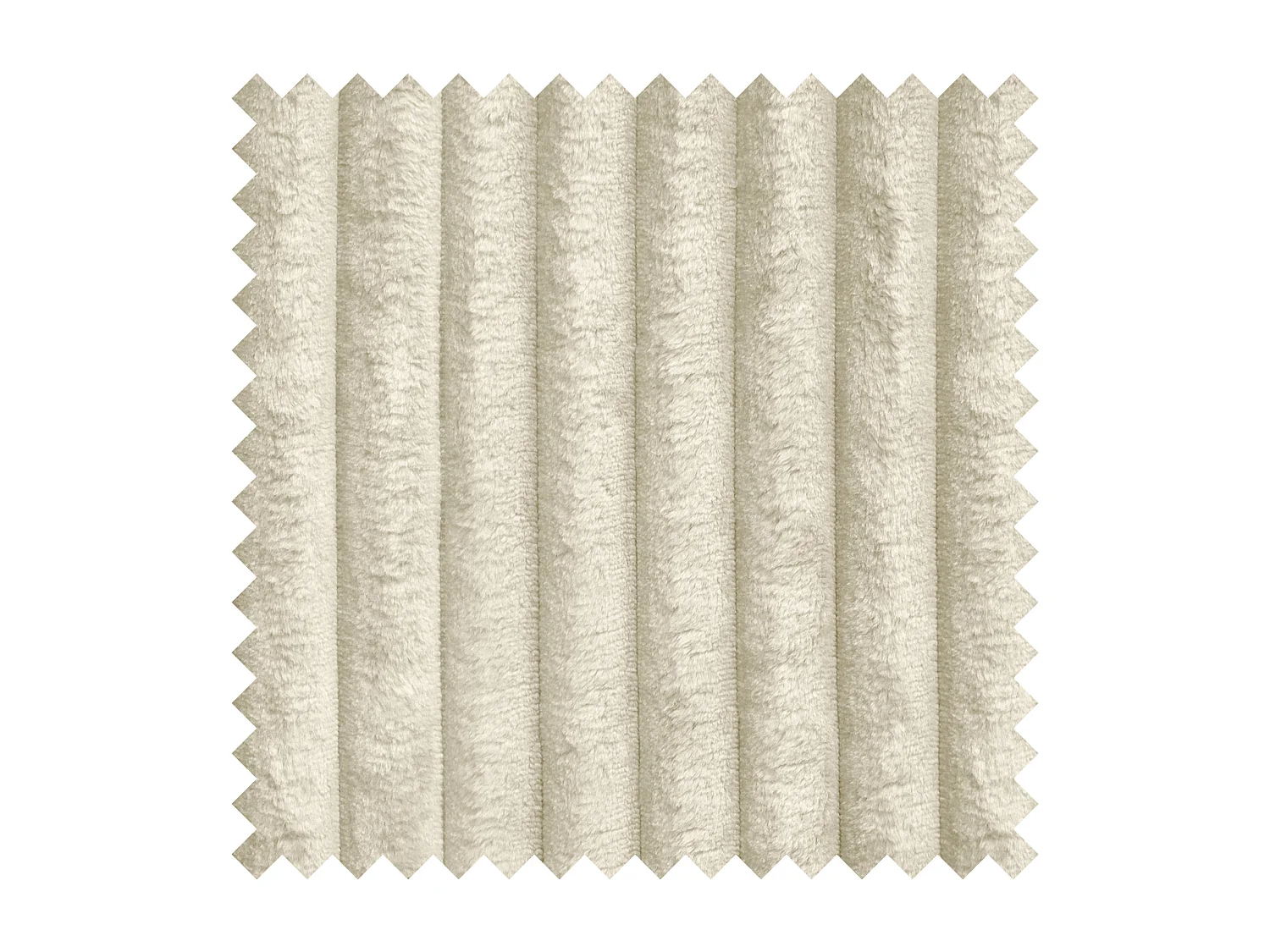 Opbergbed met hoofdeinde - 160x200 cm - in lichtbeige corduroy - AFFOLIO