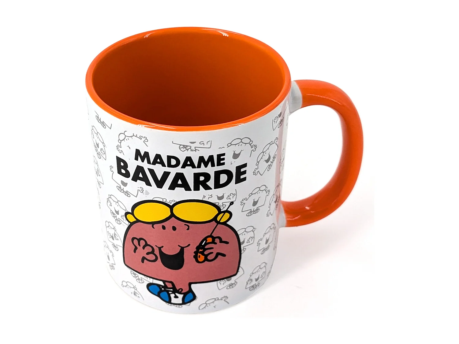 Lot de 2 mugs MONSIEUR MADAME série Bavarde et Costaud