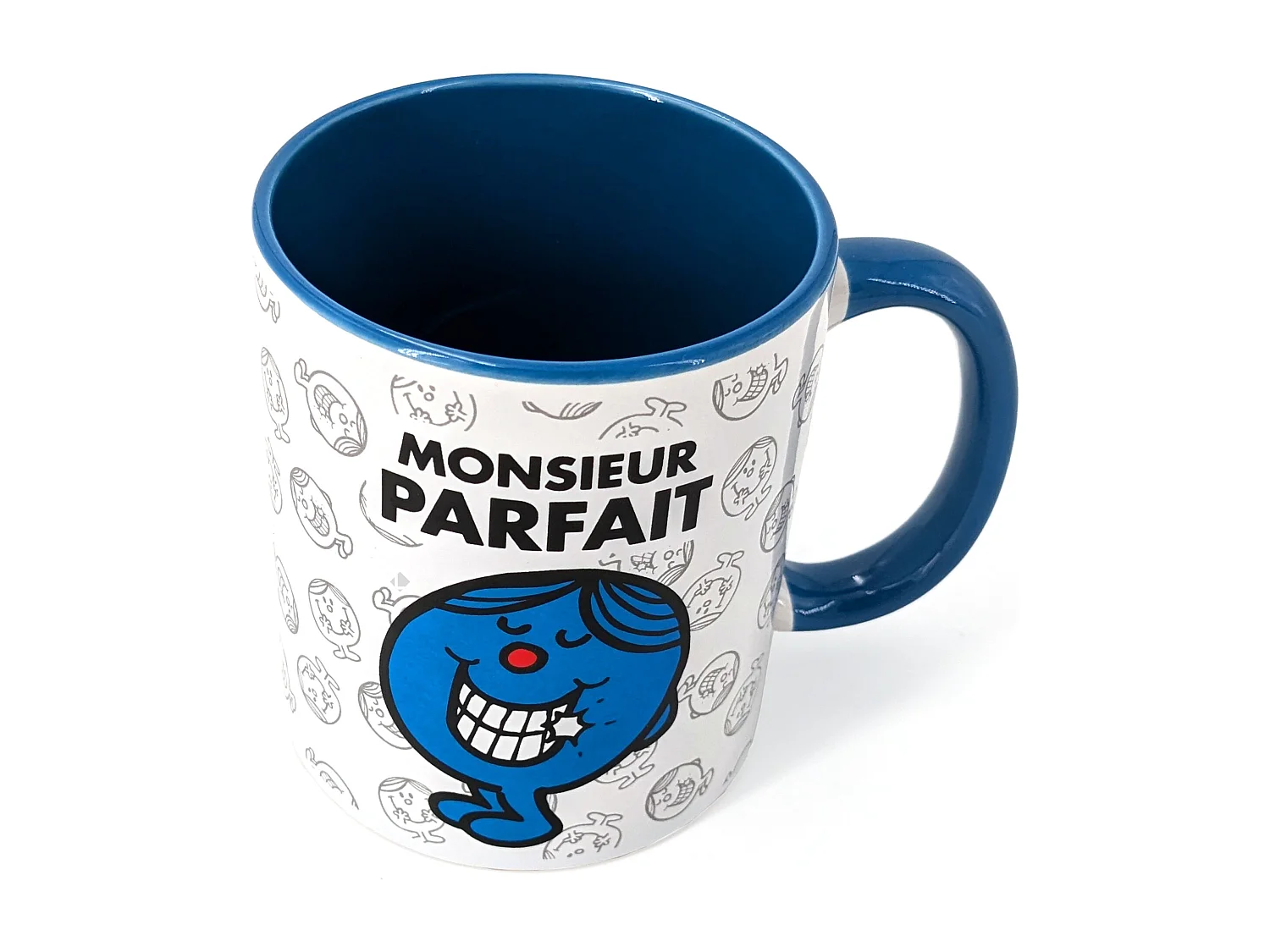 Lot de 3 mugs MONSIEUR MADAME série MONSIEUR multicolore