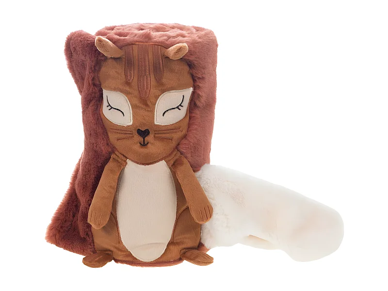 Plaid Zoé Prend le thé 100x75 cm