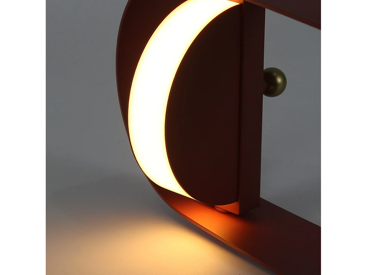 NETTLIFE Lampa stołowa LED Lampka nocna Bezprzewodowa - Przenośna lampka nocna Regulowana jasność 26CM, różowa