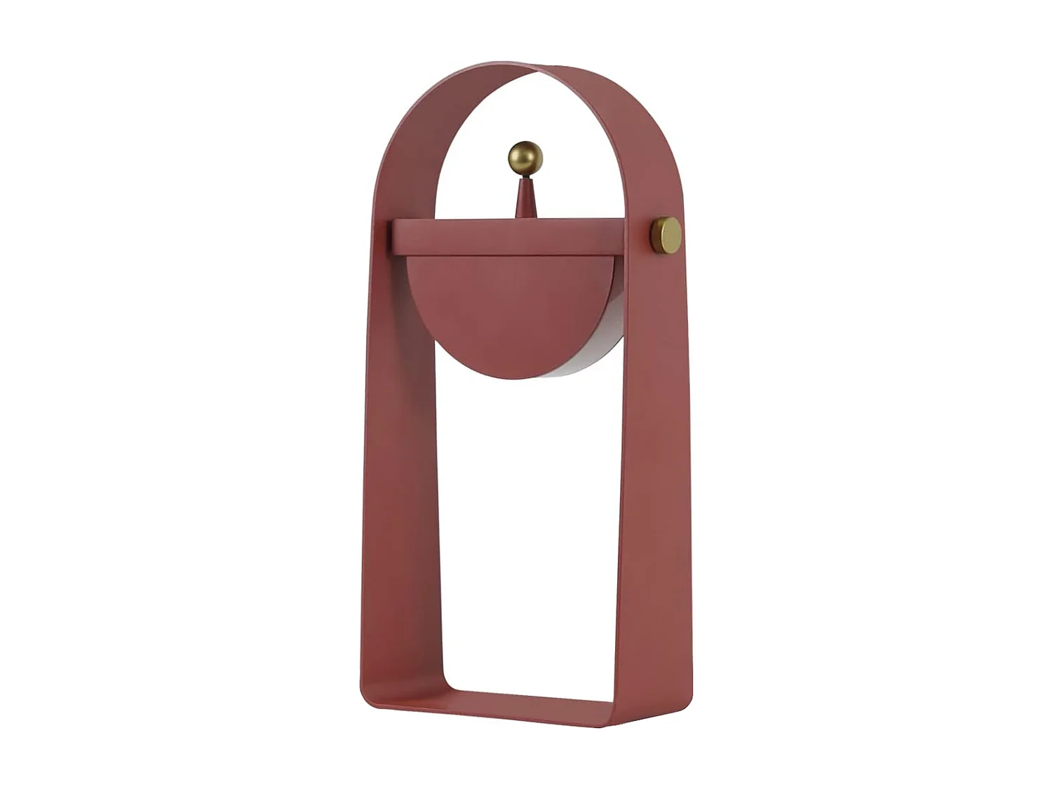 NETTLIFE Lampe de table LED Lampe de chevet Sans fil - Portable Veilleuse Luminosité Réglable 26CM，rose