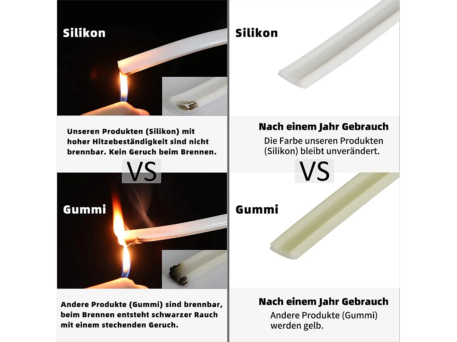 NETTLIFE Lampe de table Led de table à intensité variable - Lampe de chevet noire 7W Design moderne Lampe de lecture avec câble 3M