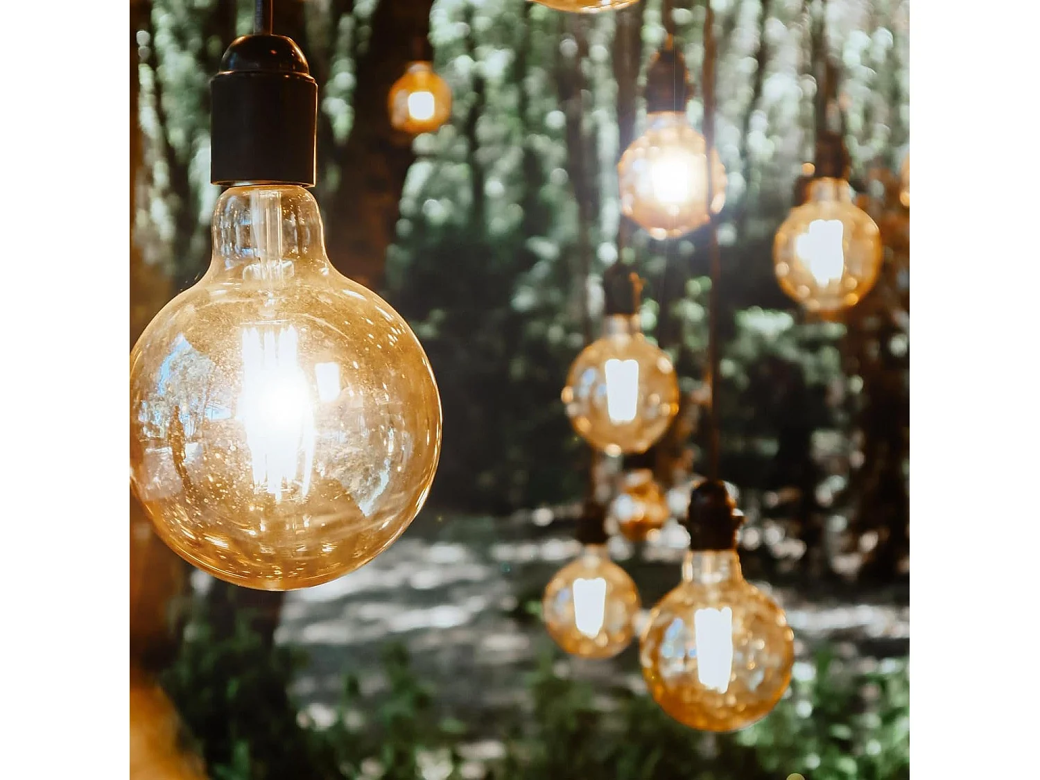 NETTLIFE Lot de 2 ampoules LED E27 vintage ampoules rétro G80 Edison à filament blanc chaud 2700K 4W économie d'énergie en verre ampoules décoratives