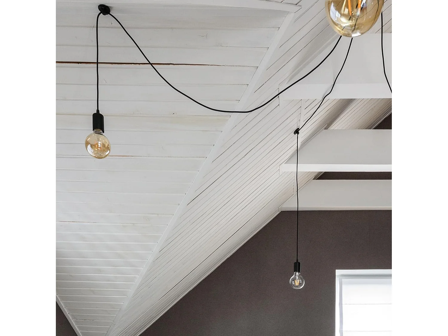 NETTLIFE 2 paczki E27 LED Vintage żarówki Retro G80 Edison Filament ciepły biały 2700K 4W energooszczędne szklane dekoracyjne żarówki świetlne