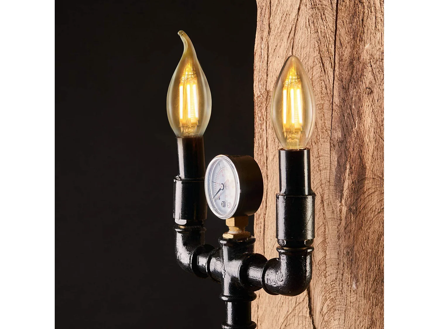 NETTLIFE E14 Gloeilampen - 6 Stuks - Warm wit - 4W - Retro - Vervangt 40W - Heldere Kaarslamp - voor Kroonluchter Café Bar Restaurant