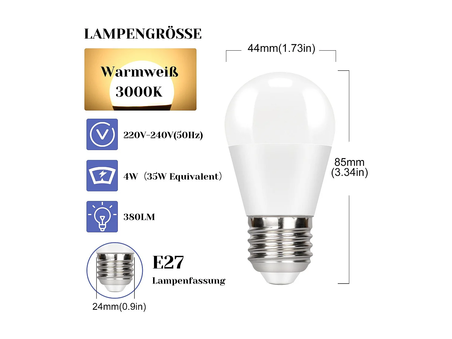 NETTLIFE Lot de 2 ampoules LED à changement de couleur E27 RVB blanc chaud 4W avec télécommande intensité variable 16 couleurs 4 modes dynamiques