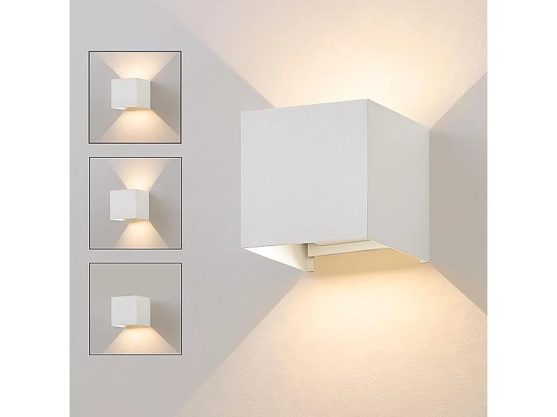 NETTLIFE Binnenwandlamp - Up Down LED Buitenwandlamp Buitenwandlamp 5W IP65 Warm Wit