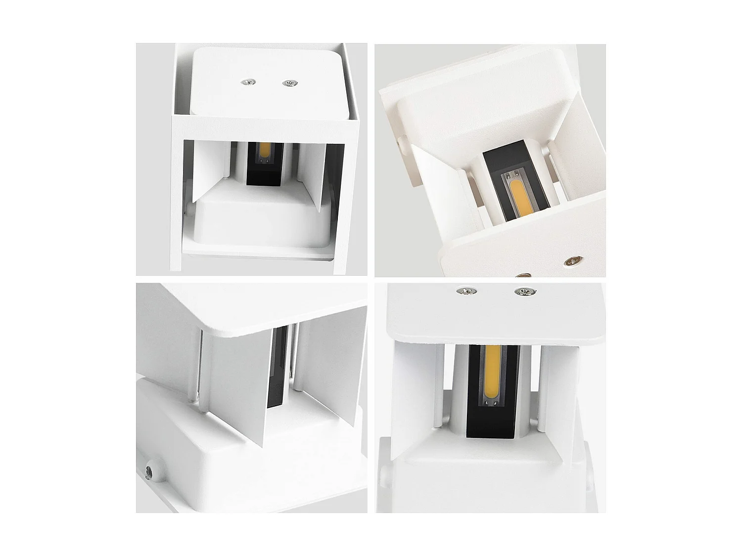 NETTLIFE Binnenwandlamp - Up Down LED Buitenwandlamp Buitenwandlamp 5W IP65 Warm Wit