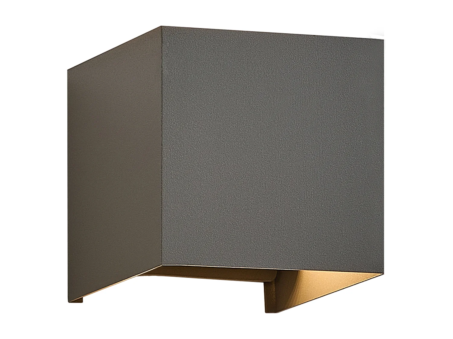 Applique Murale LED Extérieure Lumière Extérieure Ip65 Noir Haut Vers Le Bas 3w G9